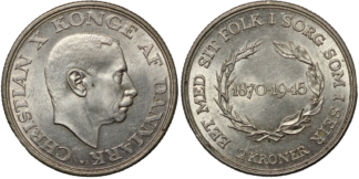 Denmark 1945 2 Kroner