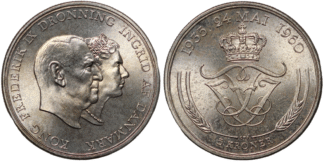 Denmark 1960 5 Kroner