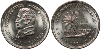 Cocos Keeling 1 Rupee