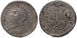 Haiti 12 Centimes 1817