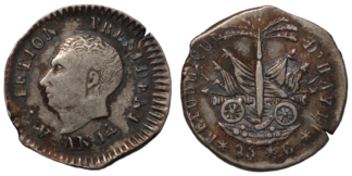 Haiti 25 Centimes 1817