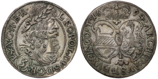 Austria 1694 3 Kreuzer Leopold I