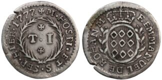 Order of Malta 1777 1 Tari Emmanuel de Rohan-Poldu Rare World Silver Coin