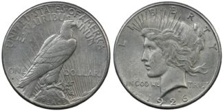 United States 1926-S Peace Dollar San Francisco Mint Silver Coin - Better Date