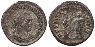 Ancient Roman Imperial Coin Valerian AR Ant. AD 255-256 Oriens