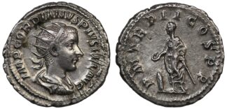 Ancient Roman Imperial Silver Coin Gordian III AR Ant. AD 241-243 RIC 37