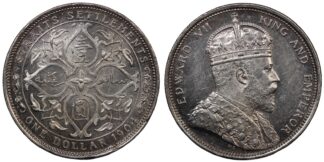 Straits Settlements 1904 Dollar KM# 25 World Silver Coin