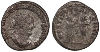 Ancient Roman Imperial Coin Gallienus AR Ant. AD 255-256 Orient Rare