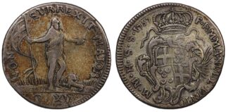 Malta, Order Of Xv (15) 1757 Tari KM# 252 Rare World Silver Coin