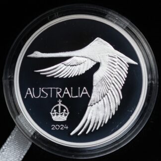 2024 ACR Swan Commemorative Pattern Silver Crown VIP Proof Coin