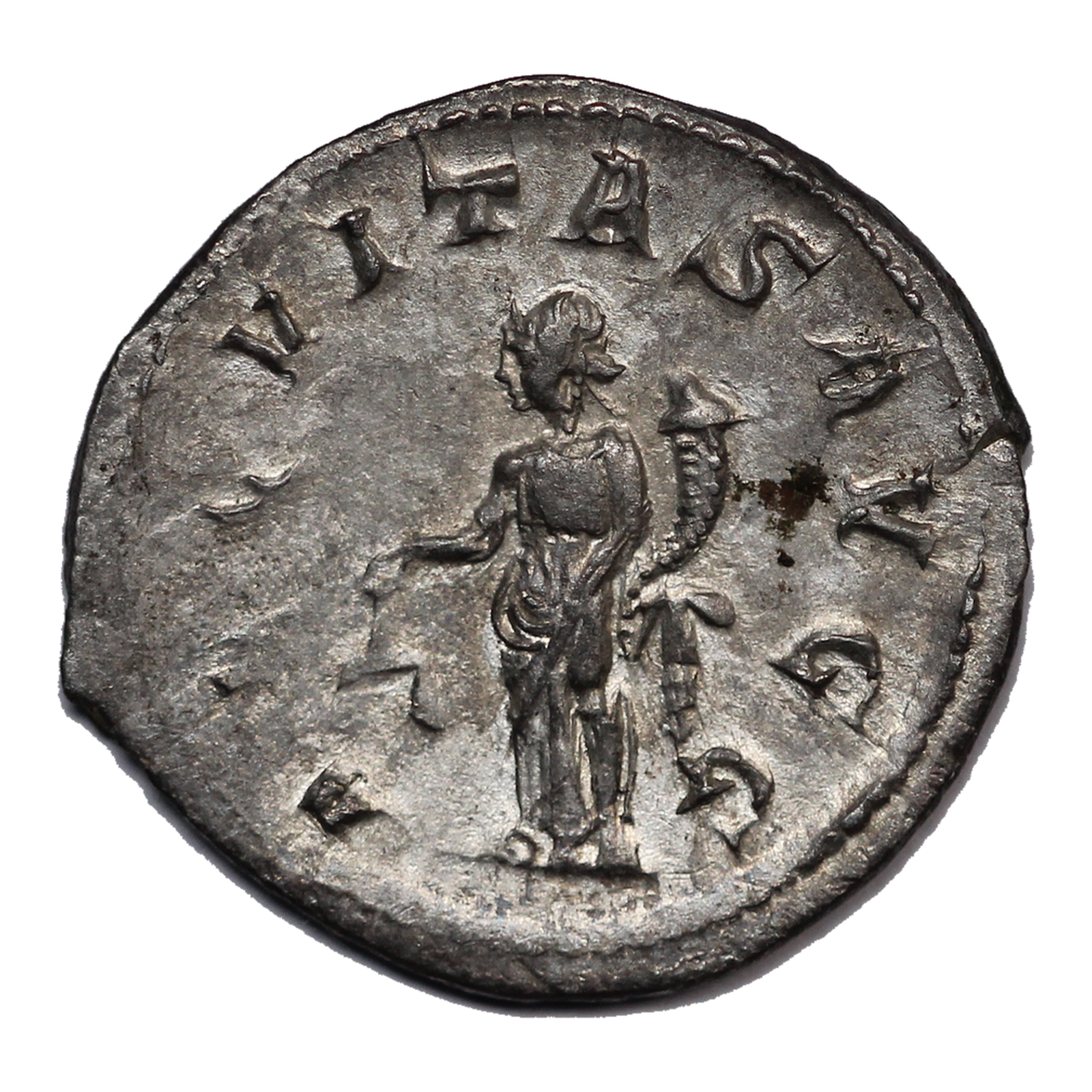 Ancient Roman Silver Antoninianus Philip I AD244-247 RIC 27b - Image 3