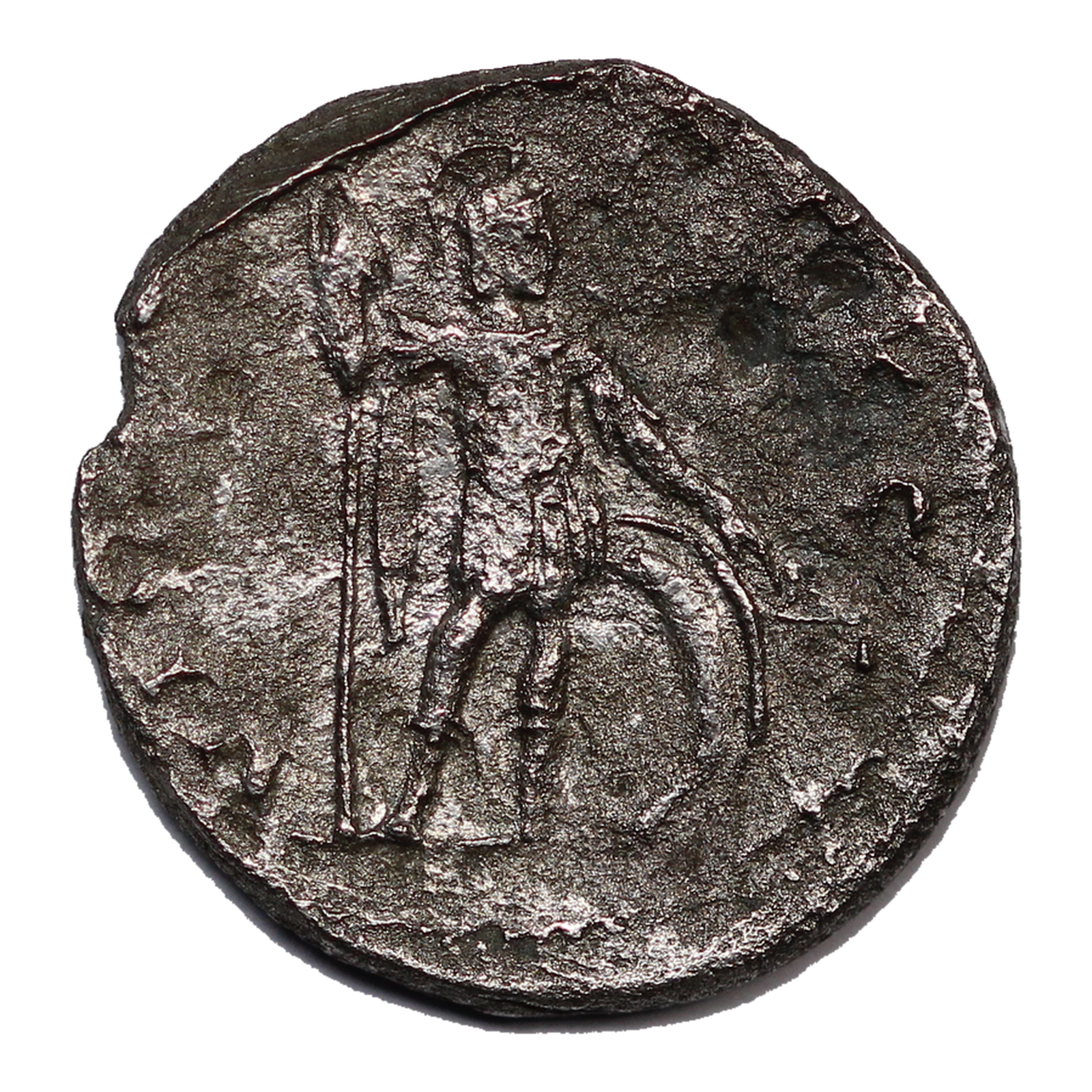 Ancient Roman Billon Antoninianus Valerian I AD254-255 RIC 227 - Image 3