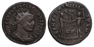 Ancient Roman Post-reform Diocletian AD295-298 RIC 13