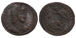 Roman Empire Nummus Constantius II AD350-355