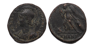 Roman Empire Nummus Constantine I AD330-337 RIC 92
