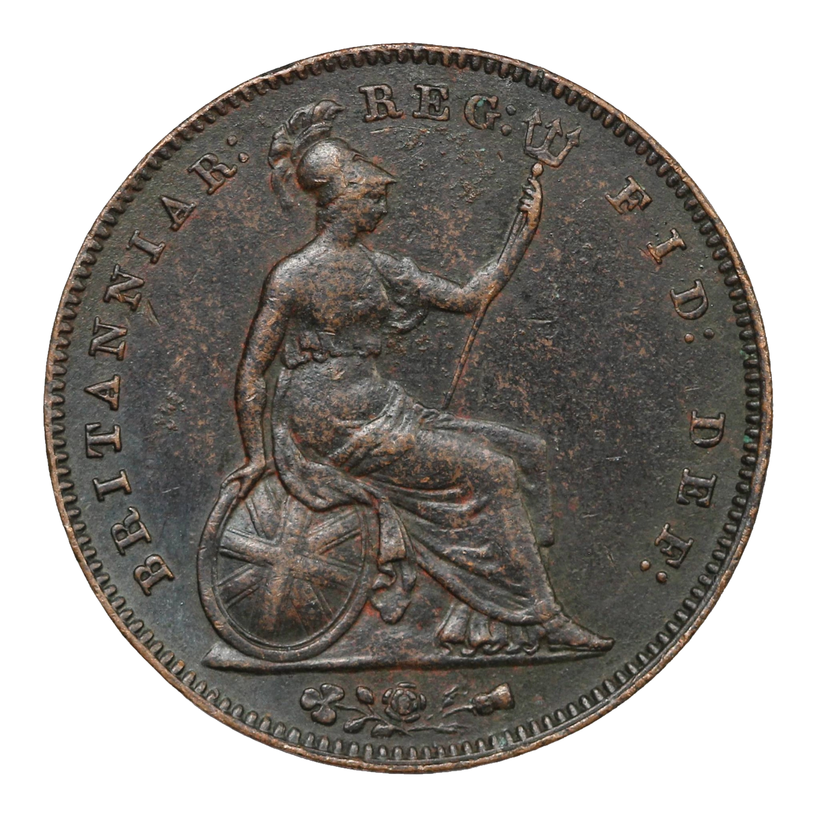 Great Britain Penny 1854 Spink 3948 World Coin - Image 3