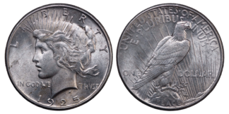 United States Peace Dollar 1925 World Silver Coin