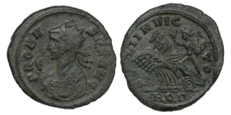 Ancient Roman Billon Antoninianus Probus AD276-282 RIC 200