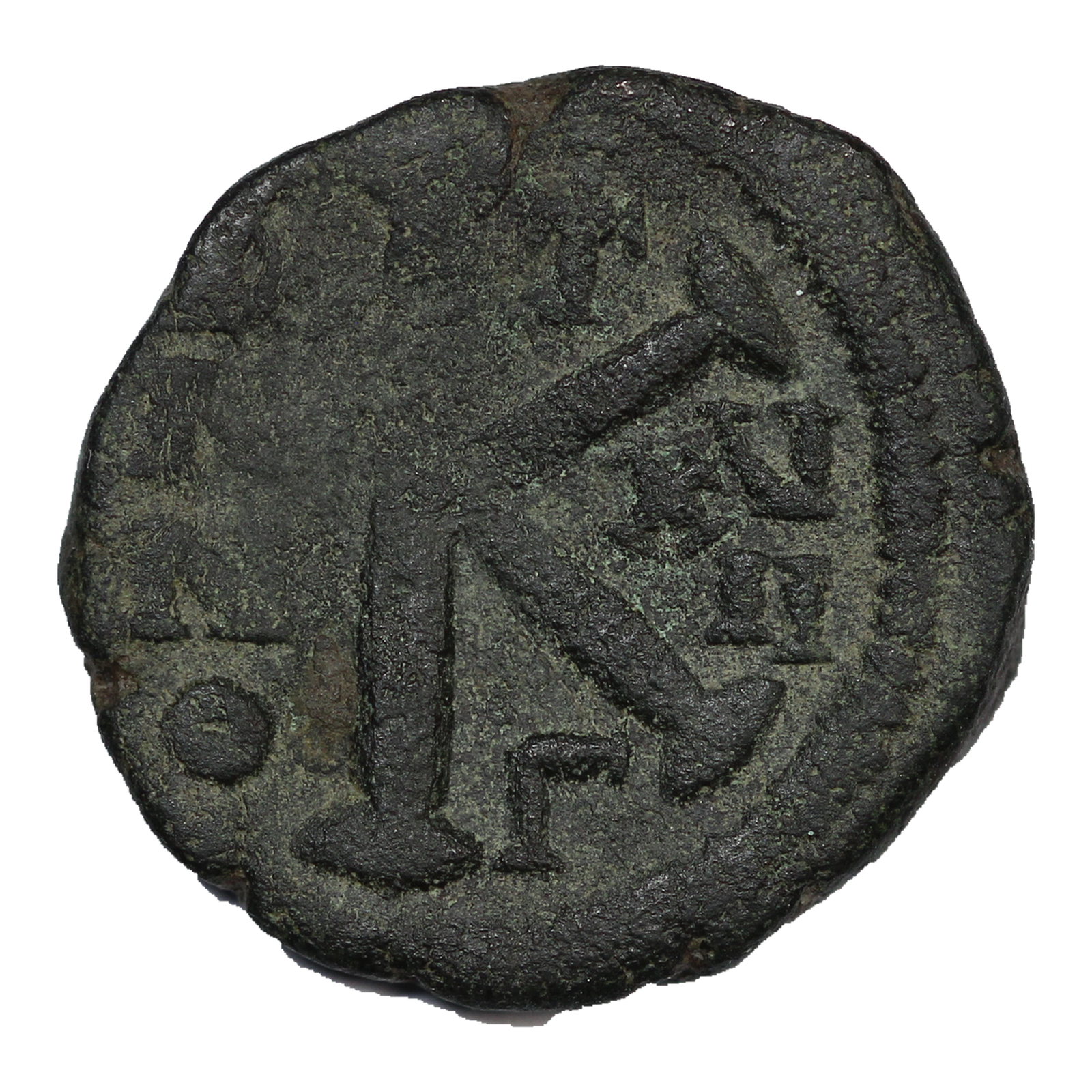 Ancient Coin Byzantine Maurice Tiberius 20 nummi AD 582-602 Sear 497 - Image 3