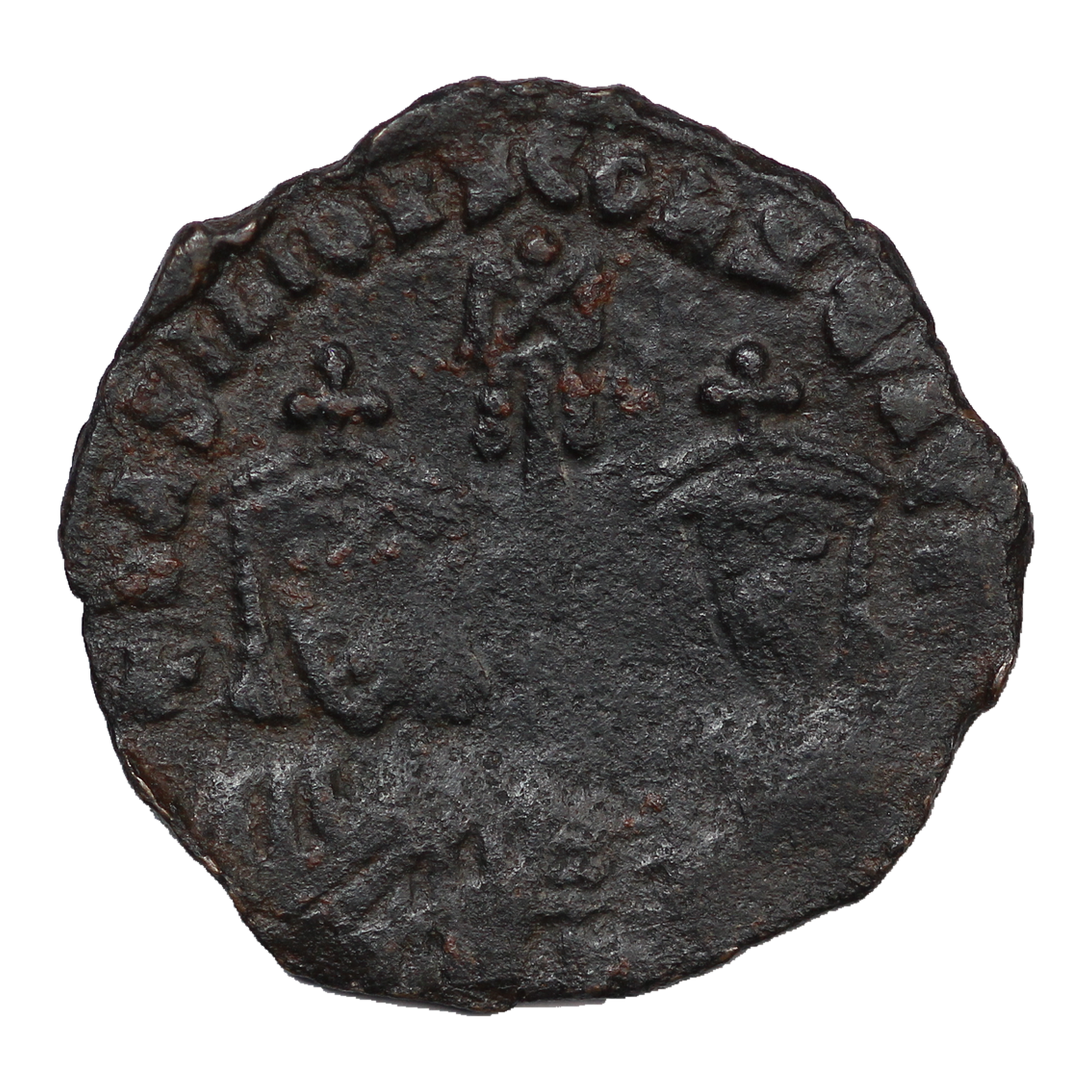 Ancient Coin Byzantine Follis Basil AD 868-870 Sear 1721 - Image 2