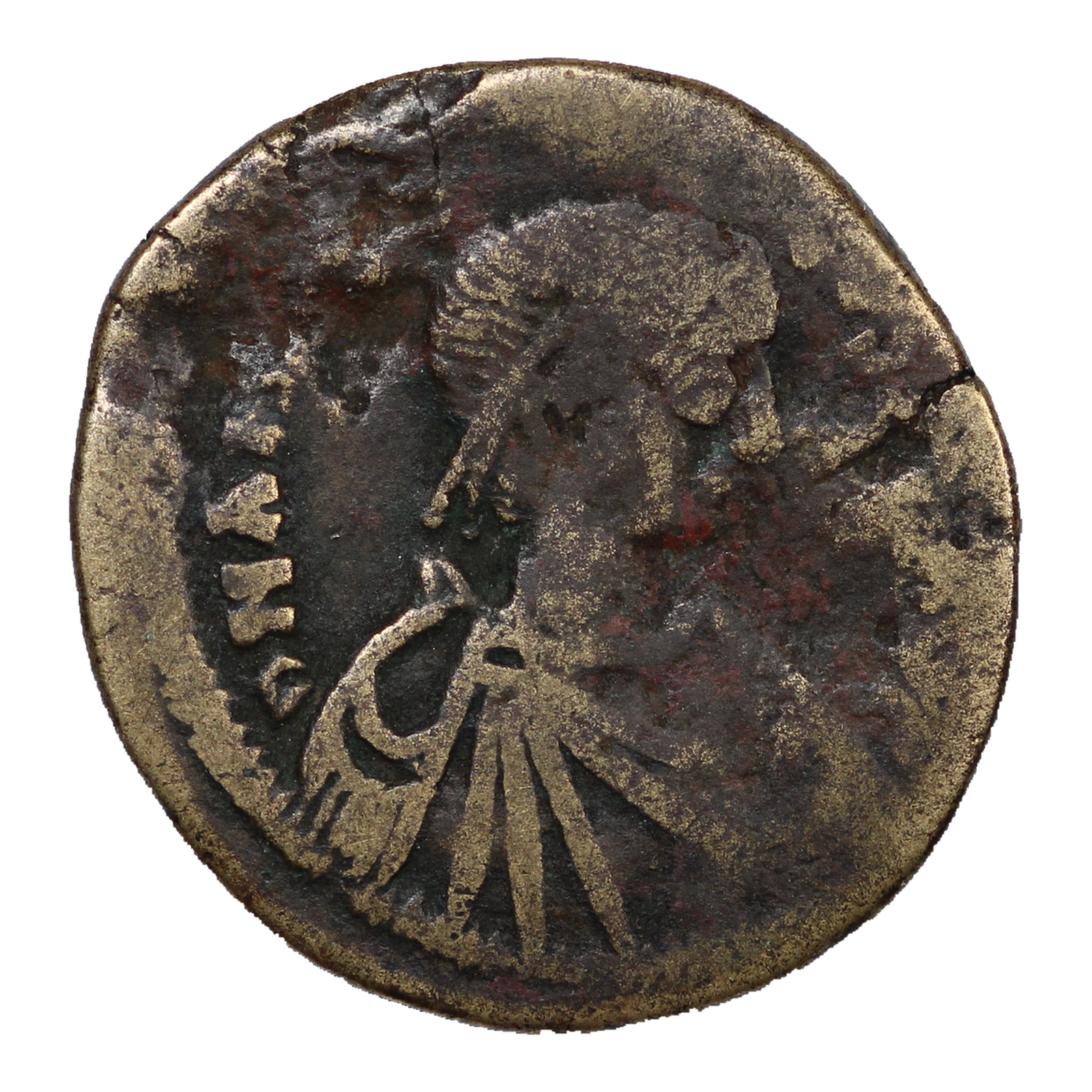 Ancient Coin Byzantine Follis Anastasius AD 498-507 Sear 14 - Image 2