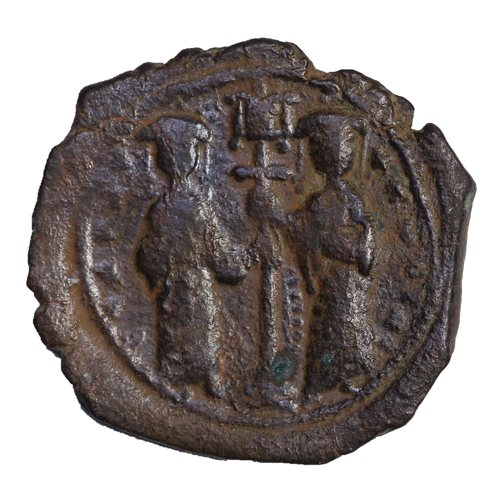 Ancient Byzantine Coin Follis Constantine AD 1059-1067 Sear 1853 - Image 3