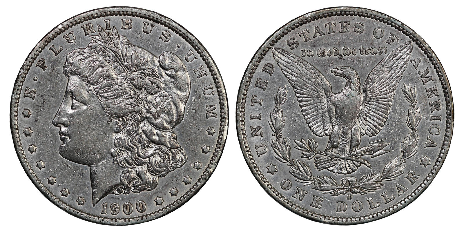 United States of America Morgan Silver Dollar 1900-O World Coin