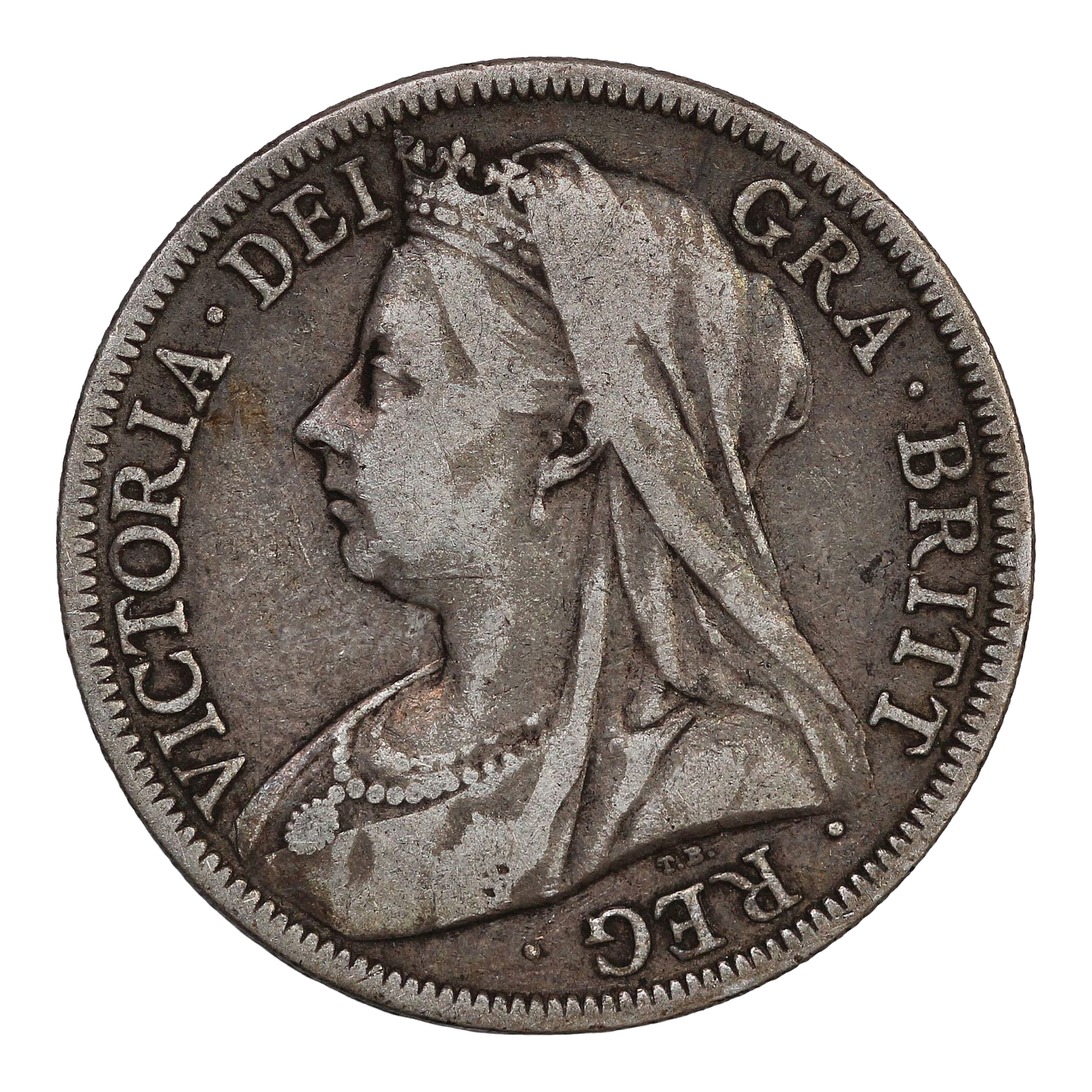Great Britain Silver Halfcrown Queen Victoria 1899 S.3938 - Image 2