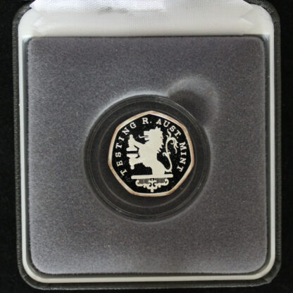 2004 Australia $1 Lion Test Piece Pattern Silver Proof Coin - Rare Release
