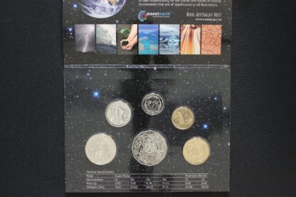 2008 Australian Uncirculated Mint Coin Set - Planet Earth - Image 2