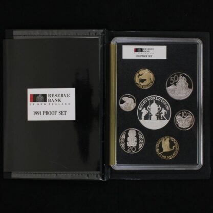 New Zealand 1991 7-Coin Proof Set - Image 3