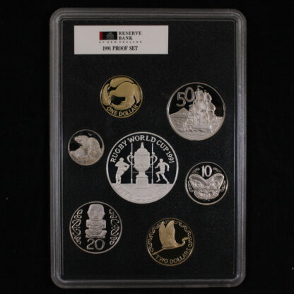 New Zealand 1991 7-Coin Proof Set