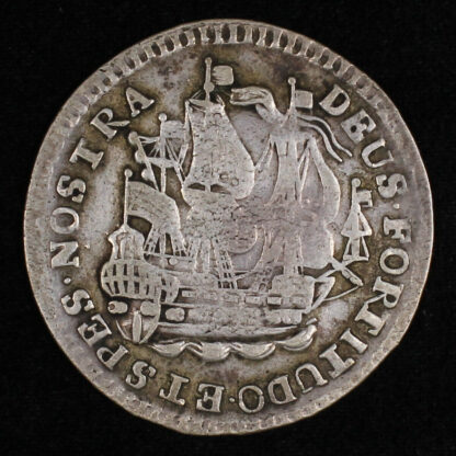 1755 Netherlands - West Friesland 6 Stuivers KM# 102.3 - Image 2