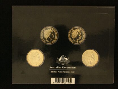 2010 Australia Four Coin Uncirculated Set - Coinage Anniversary C, S, M, B - Image 3