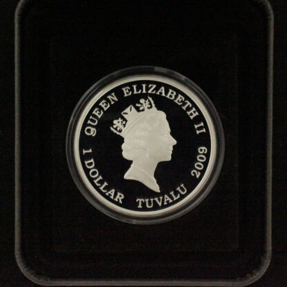 2009 Tuvalu $1 Famous Battles - Balaklava - Perth Mint 1oz Silver Proof Coin - Image 2